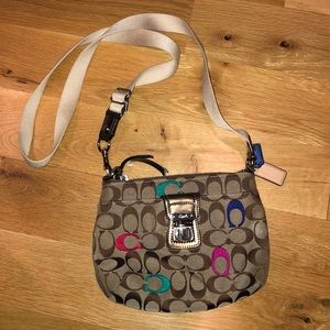 COACH cross body purse